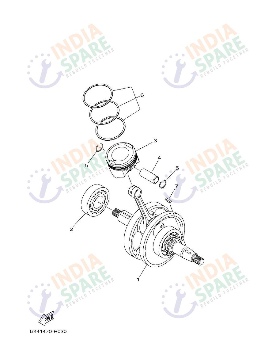 CRANKSHAFT & PISTON
